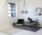 Light & Living Hanglamp KUBINKA - mat zwart - 6-lichtpunten