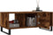 vidaXL - Salontafel - 102x50x40 - cm - bewerkt - hout - gerookt - eikenkleurig