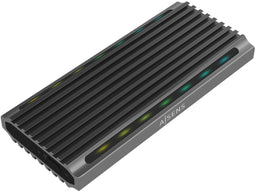 Aisens ASM2-RGB011GR - Externe behuizing M.2 - USB 3.2 Gen2 10Gb/s - Grijs