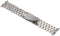 iMoshion Stalen watch bandje geschikt geschikt voor Apple Watch Series 1 / 2 / 3 / 4 / 5 / 6 / 7 / 8 / 9 / SE / Ultra (2) - 42 / 44 / 45 / 49 mm - Zilver