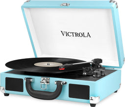 Victrola VSC-550BT - Platenspeler - Bluetooth - Lichtblauw