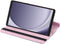 imoshion Tablet Hoes - Geschikt voor Samsung Galaxy Tab A9 8.7 inch - 360° Draaibare Bookcase - Roze