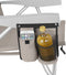 tectake® Strandstoel Coral - Opvouwbare Campingstoel - 5-voudig Verstelbare Rugleuning - Beige