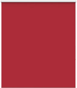 vidaXL - Rolgordijn - 125x130 - cm - stofbreedte - 121,6 - cm - verduisterend - rood