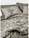 King Reinforced - Dekbedovertrekset - 100% katoen - 240 x 220 cm + 2 kussenslopen 60 x 60 cm - Khaki (2 stuks)