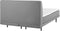 MADAME - Boxspring - Grijs - 160 x 200 cm - Polyester