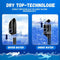 Vertrex Snorkelmasker L/XL - Snorkelset - 180° Panoramazicht - Zwart