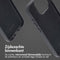 Accezz MagSafe Leather Backcover iPhone 15 Pro - Echt leer - Zwart