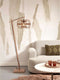 GOOD&MOJO Vloerlamp Hokkaido - Bamboe - 55x38x150cm - - Staande lampen voor Woonkamer - Slaapkamer