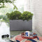 DEROMA Millennium R - Muret Plantenbak - Met waterreservoir - Asgrijs - 79 cm