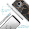 iMoshion Hoesje Geschikt voor Samsung Galaxy S9 Hoesje Siliconen - iMoshion Design hoesje - Zwart / Meerkleurig / Goud / Black Graphic