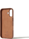 Mujjo iPhone 17 - Volledig Lederen Hoesje - 1mm Verhoogde Rand - Bruin