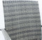 Juskys Yoro - Tuinstoelen - 4-delig - Stapelbaar - Grijs (4 stuks)