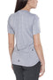 Craft Ride - Wielrenshirt Dames - Goede vochtafdrijvende eigenschappen - Grijs