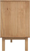 vidaXL - Dressoir - OTTA - 114x43x73,5 - cm - massief - grenenhout - bruin - en - grijs