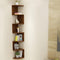 Wandrek Bolt - Wandrek - Stijlvol en functioneel - Bruin - 19,5x19,5x123 cm