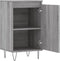 vidaXL - Dressoir - 40x35x70 - cm - bewerkt - hout - grijs - sonoma