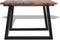 vidaXL - Salontafel - massief - acaciahout - 110x60x40 - cm