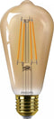 Philips LED Edison Goud - LED-lamp - 7 W - Warm wit licht - Amber