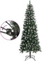 vidaXL - Kunstkerstboom - met - standaard - 240 - cm - PVC - groen