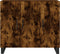 vidaXL - Dressoir - 90x34x80 - cm - bewerkt - hout - gerookt - eikenkleurig