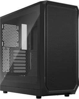 Fractal Design Focus 2 - PC Behuizing ATX Micro-ATX Mini-ITX - 6x 2.5" 2x 3.5" - Zwart
