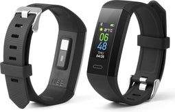 Technaxx TX-HR7 - Fitnesstracker - Hartslagmeter en lichaamstemperatuur - Zwart