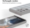 imoshion Hoesje - Geschikt voor Samsung Galaxy S22 Ultra - EasyGrip Backcover - Grijs