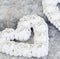 Het Shell Hart - Wit - L