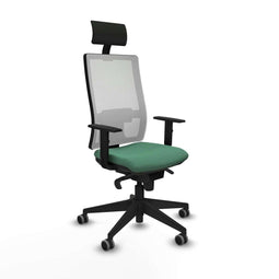 Bureaustoel Piqueras y Crespo 1D066G1 Smaragdgroen