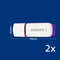Philips FM64FD70D/00 - USB-flashdrive 64GB - Set van 2 stuks (2 stuks)