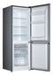 Hanseatic HKGK14349BI - Koelvriescombinatie - 175L - RVS - 143 cm