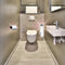 Coopley WC Rolhouder - Inclusief Handdoekhaak - RVS - Mat Zwart - Inclusief Montageset