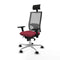 Bureaustoel met hoofdsteun Piqueras y Crespo 3D086N1 Kastanjebruin