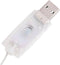 vidaXL - Sneeuwpop - LED - 180 cm - 8 lichteffecten - wit