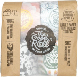 The Good Roll Bamboe Toiletpapier 2-laags 4 stuks