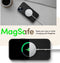 Spigen ACS04946 - iPhone 14 Plus - Soft case - Vegan leer - MagSafe - Zwart