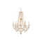 Plafondlamp Home ESPRIT Lichtbruin Metaal Ijzer Pijnboom 25 W 57 x 28 x 57 cm