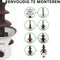 Chocolade fontein - Chocolade fondue - Fonduevorken - Wit