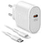 SBS TETRKITPD20LIGW - Oplader - USB/TB Power Delivery max 20W - Wit