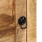 vidaXL - Nachtkastje - 40x32x46 - cm - massief - ruw - mangohout