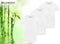 Milanoro - 3-pack bamboe T-shirts - V-hals - Zwart (3 stuks)