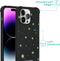 iMoshion Hoesje Geschikt voor iPhone 14 Pro Max Hoesje Met Koord - iMoshion Design Hoesje met Koord - Goud / Stars Gold