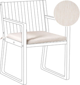 Tuinzitkussen SASSARI PREMIUM 46 x 46 cm Lichtbeige