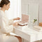 Vimora Sieradendoos - Luxe opbergdoos met 2 lagen - Faux leer - Beige