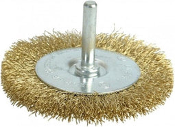 Wolfcraft Messing Draadborstel - Ø 75 x 6 mm