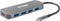 D-Link DUB-2340 - USB-C naar 4-poorts USB 3.0-hub met Power Delivery - Grijs