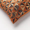 Dutch Decor ROLETTE - Sierkussen met patroon 45x45 cm Potters Clay - oranje - Inclusief binnenkussen