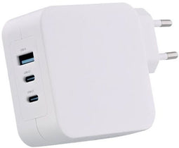 T'nB CHNBTINY100 - Oplader - 100W - 1x USB type-A 2x USB type-C - Wit