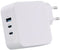 T'nB CHNBTINY100 - Oplader - 100W - 1x USB type-A 2x USB type-C - Wit